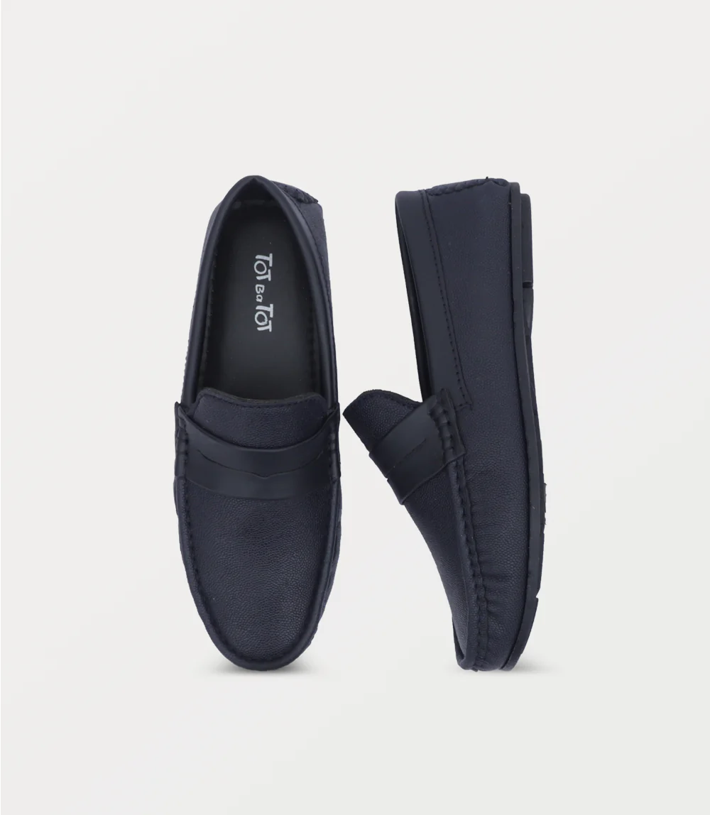 Boy Moccasin-NAVY - Image 4