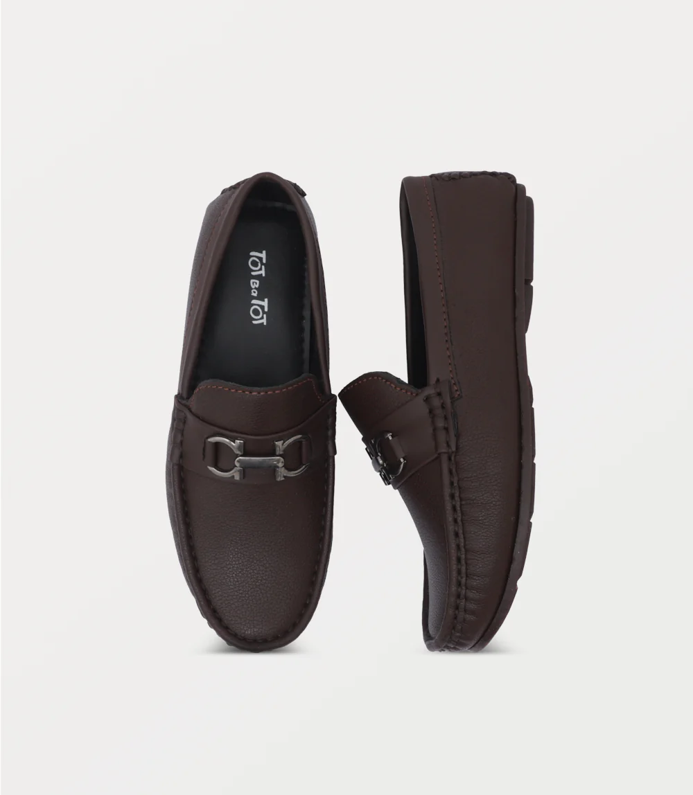 Boy Moccasin-BROWN - Image 4