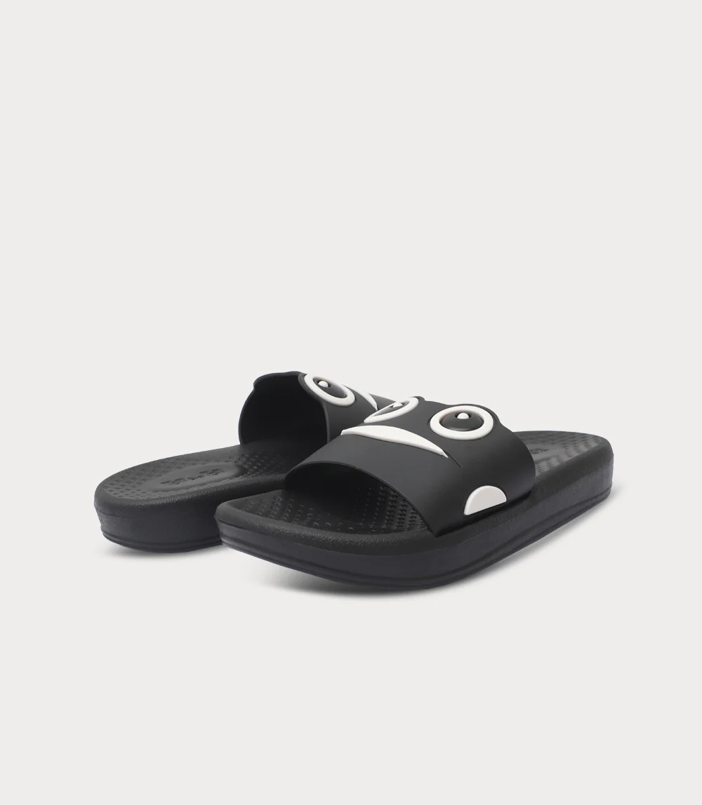 Boy Casual Slipper-BLACK - Image 3