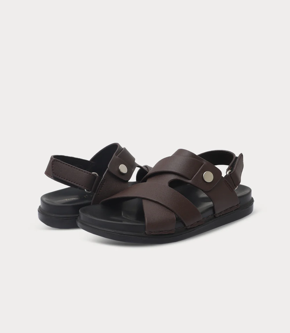 Boy Sandal-ESPRESSO - Image 3