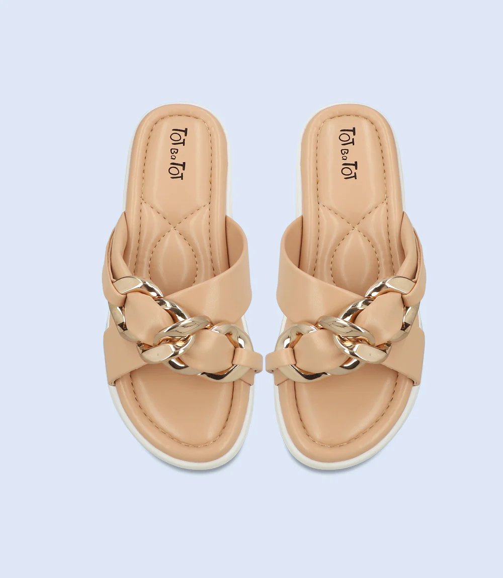 Girl Casual Slipper-PEACH - Image 3