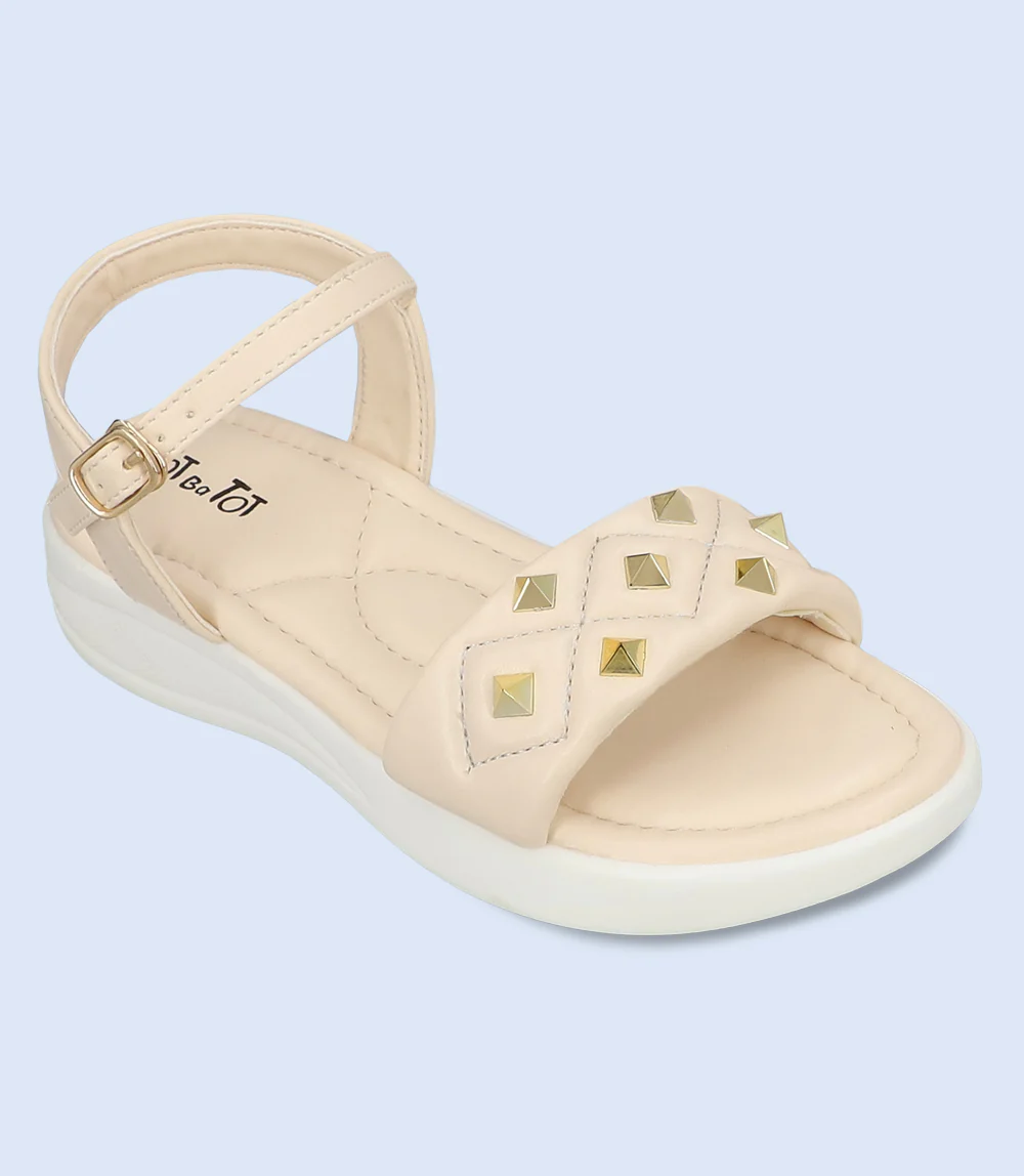 Girl Casual Sandal-CREAM - Image 2