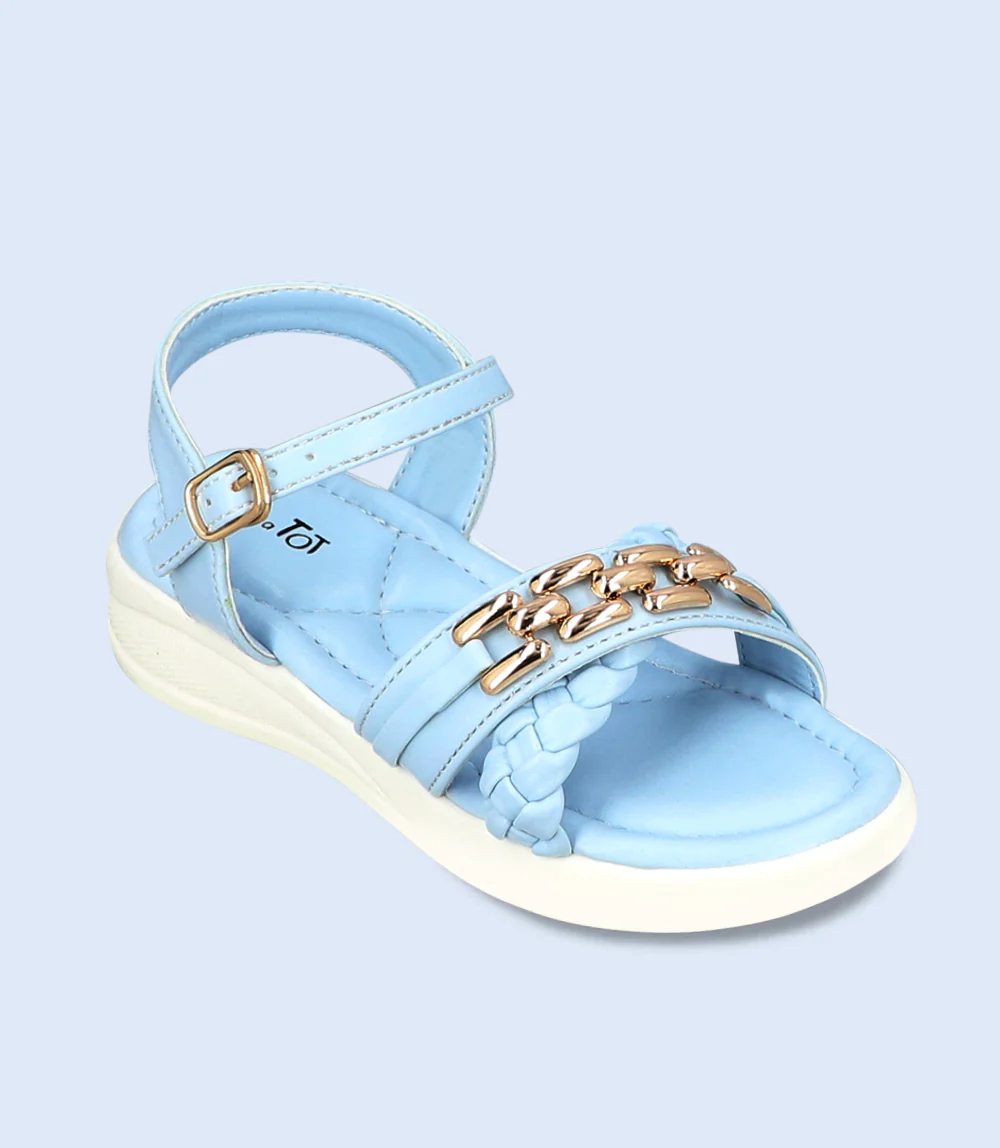 Girl Casual Sandal-ICE BLUE - Image 4