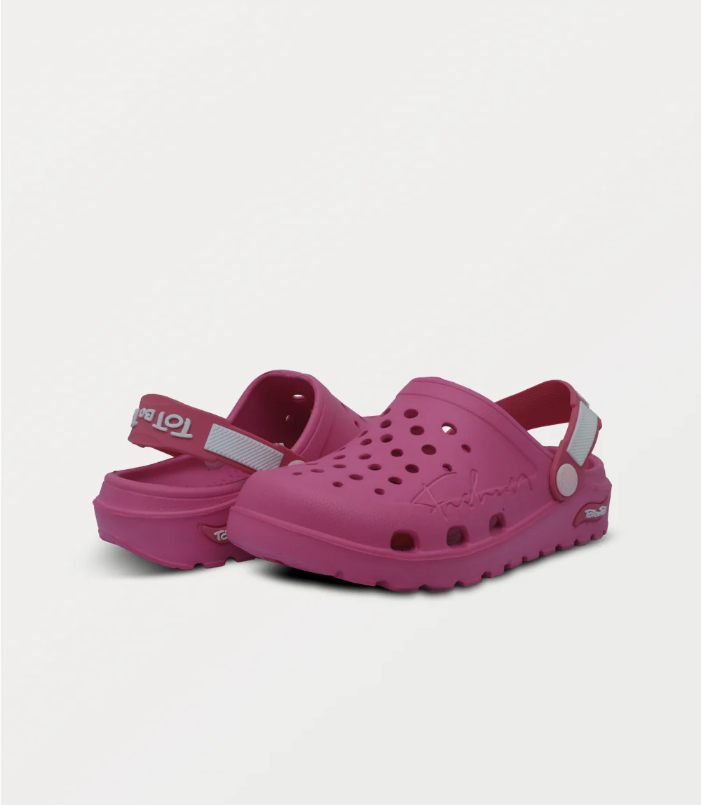 Girl Crocs-FUCHSIA - Image 3