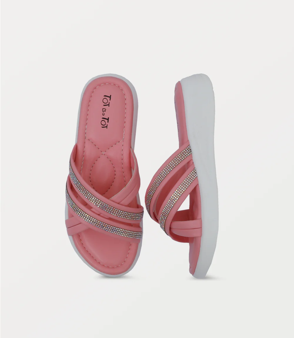 Girl Comfort Slipper-PINK - Image 4