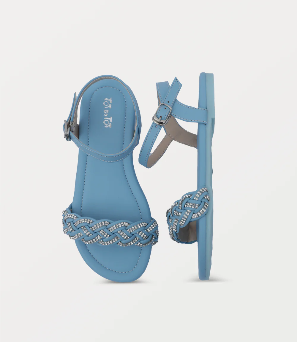 Girl Sandal-BLUE - Image 4