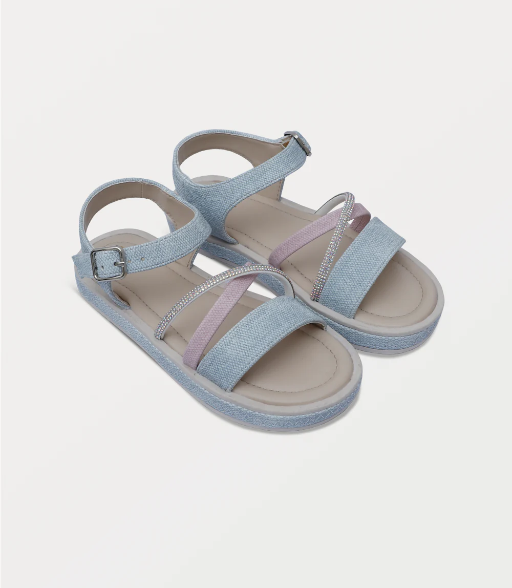 Girl Sandal-SKY BLUE - Image 2