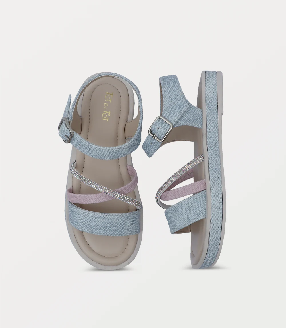 Girl Sandal-SKY BLUE - Image 4
