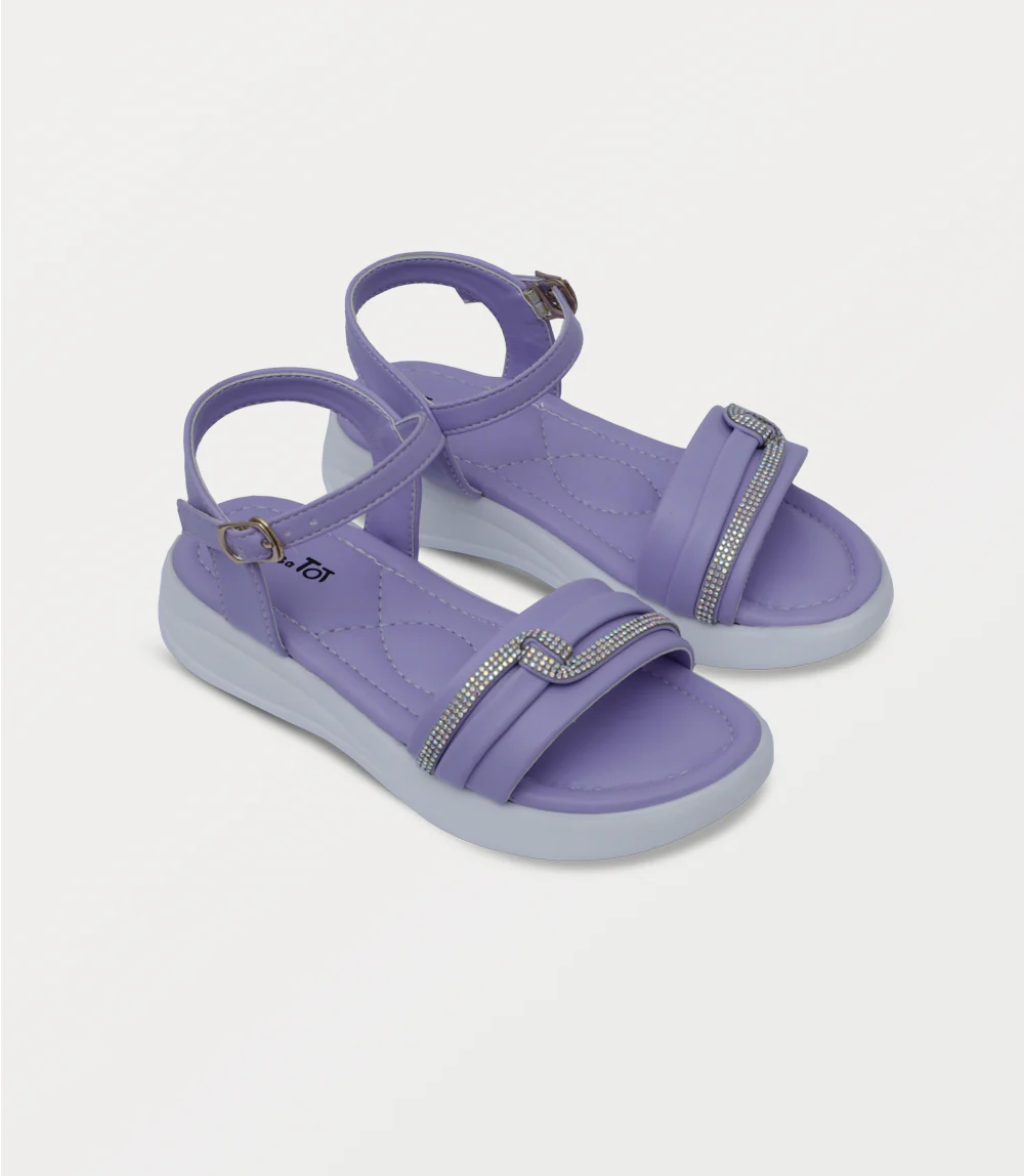 Girl Comfort Sandal-LILAC - Image 2