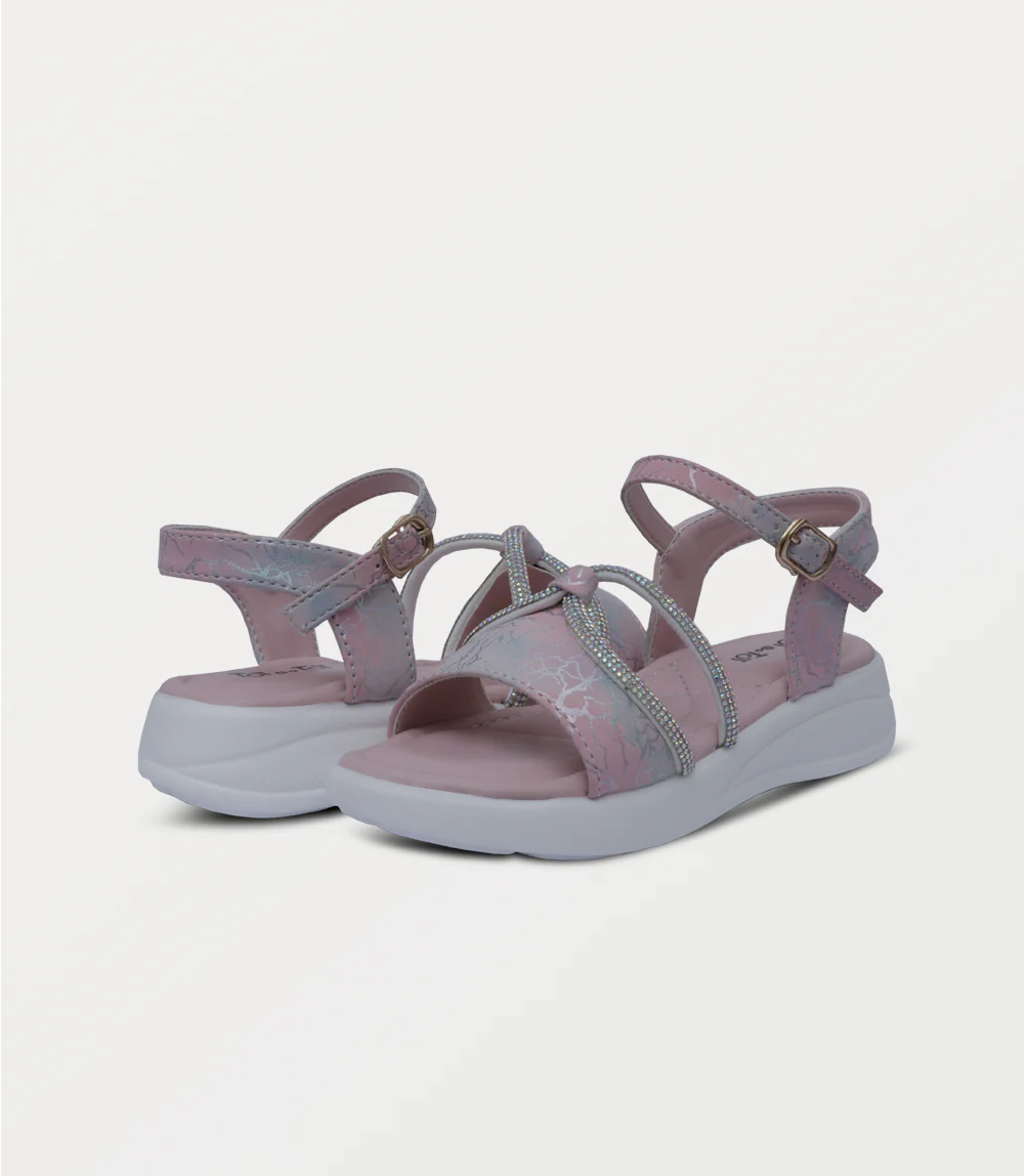 Girl Comfort Sandal-PINK - Image 3