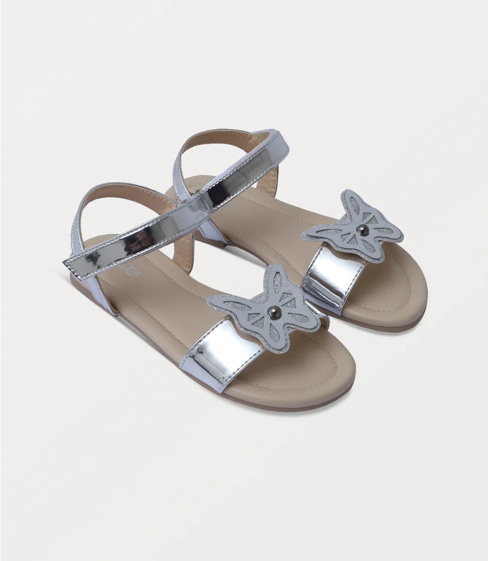Girl Sandal-SILVER - Image 2