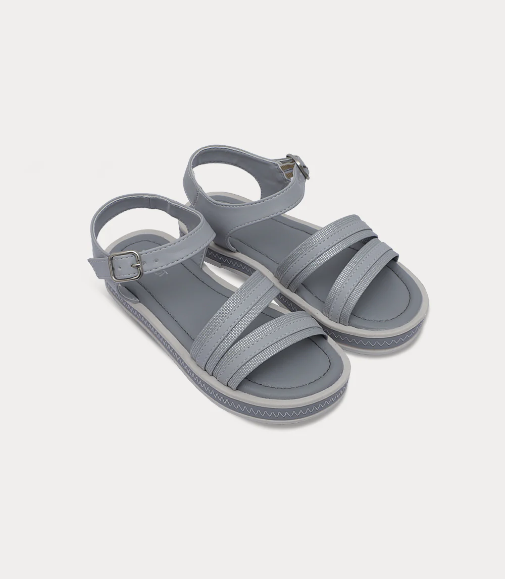 Girl Sandal-SILVER - Image 2