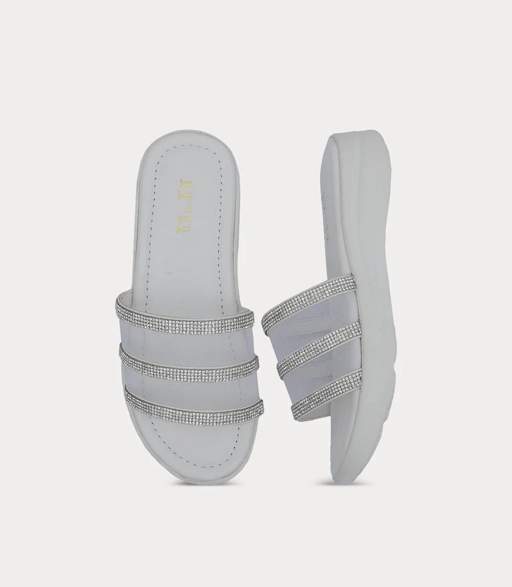 Girl Slipper-WHITE - Image 4