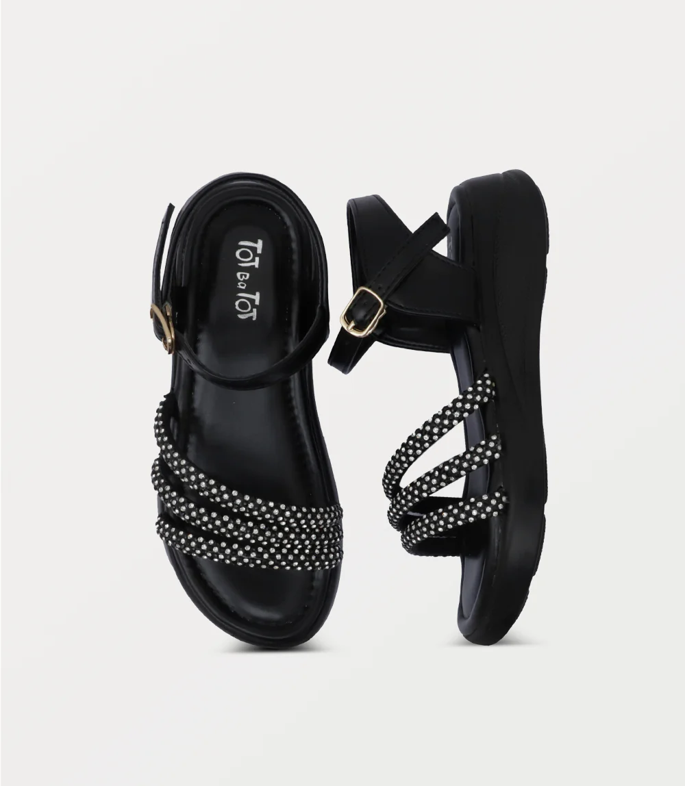 Girl Sandal-BLACK - Image 4