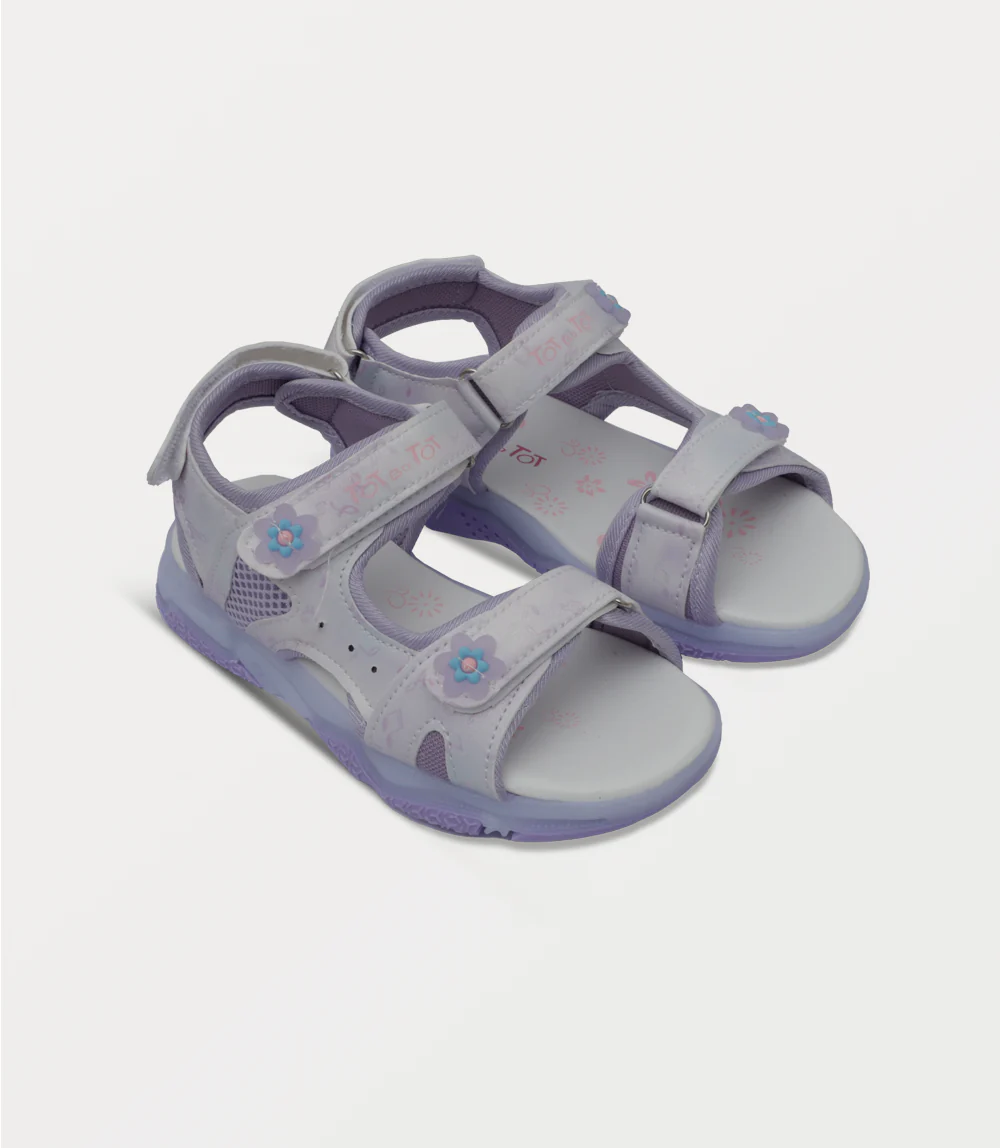 Girl Casual Sandal-LILAC - Image 2