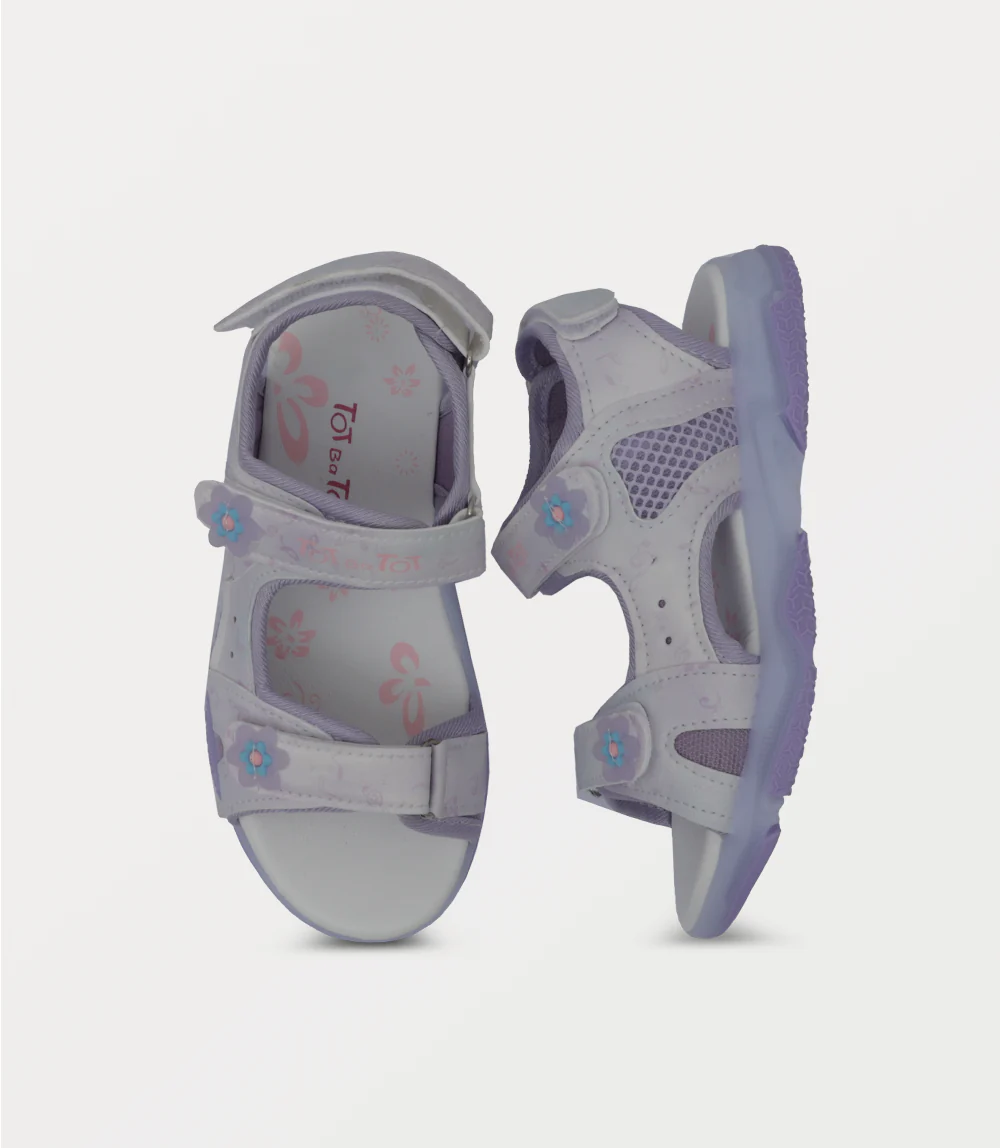 Girl Casual Sandal-LILAC - Image 4