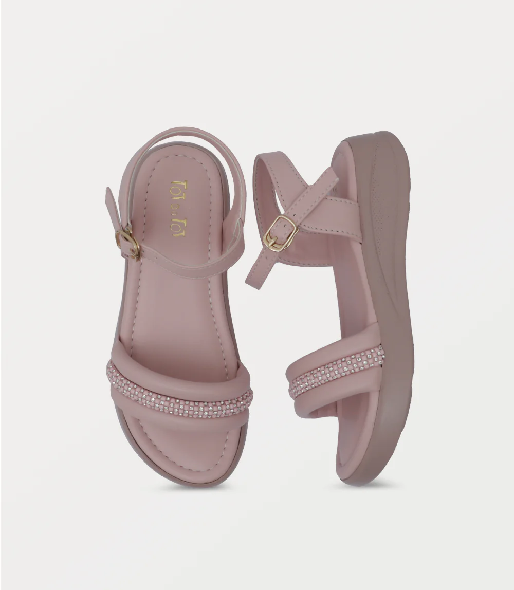Girl Casual Sandal-PINK - Image 4