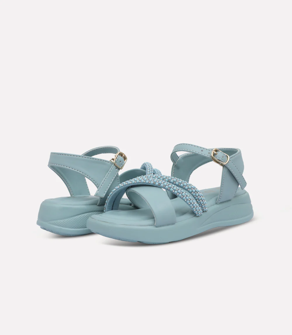Girl Sandal-BLUE - Image 3