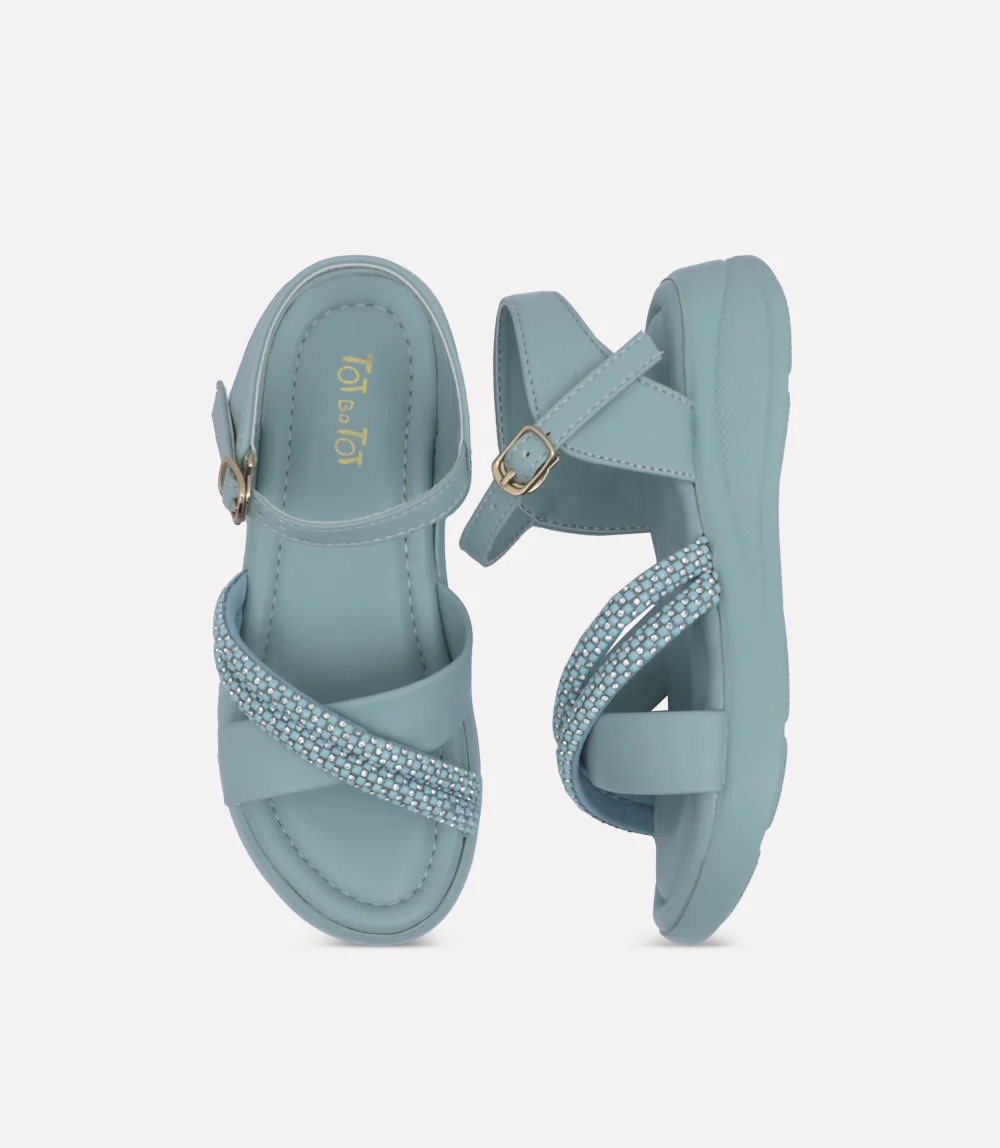 Girl Sandal-BLUE - Image 4