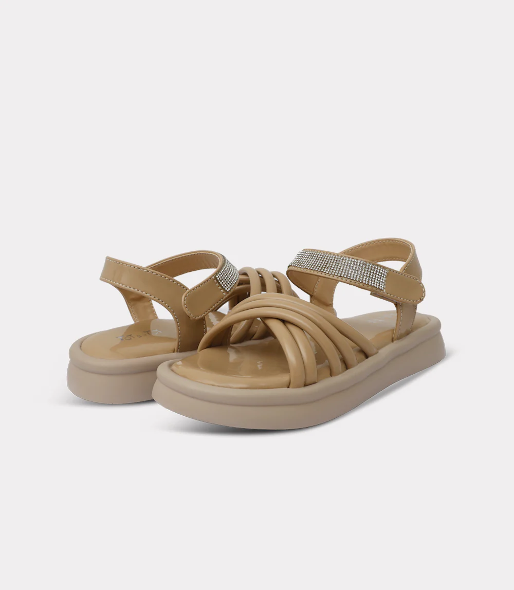 Girl Sandal-BEIGE - Image 3