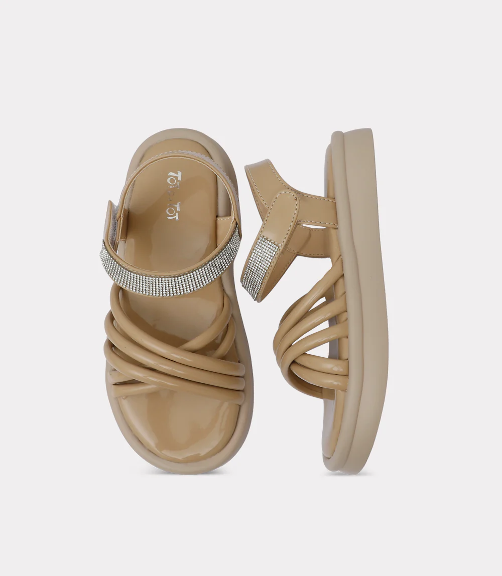Girl Sandal-BEIGE - Image 4