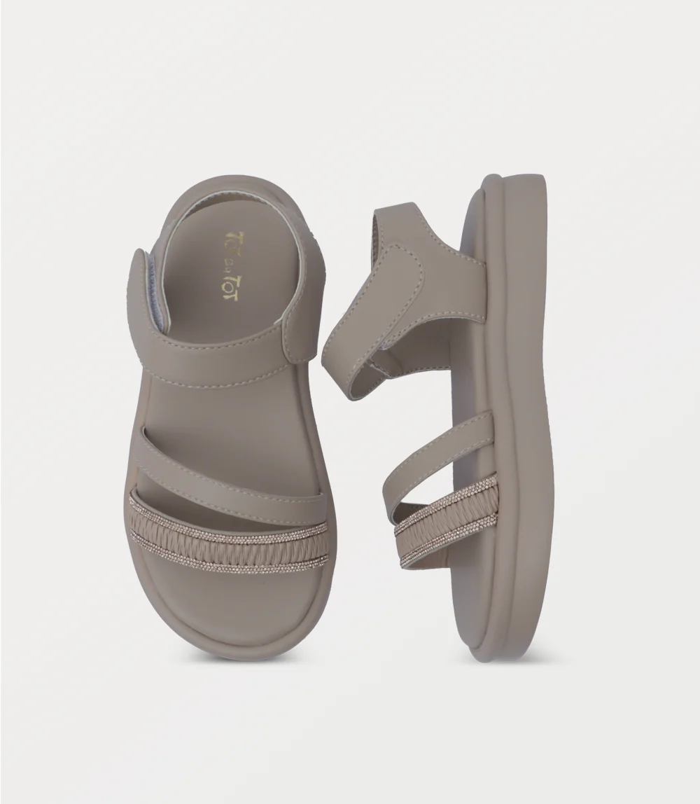 Girl Sandal-BEIGE - Image 4