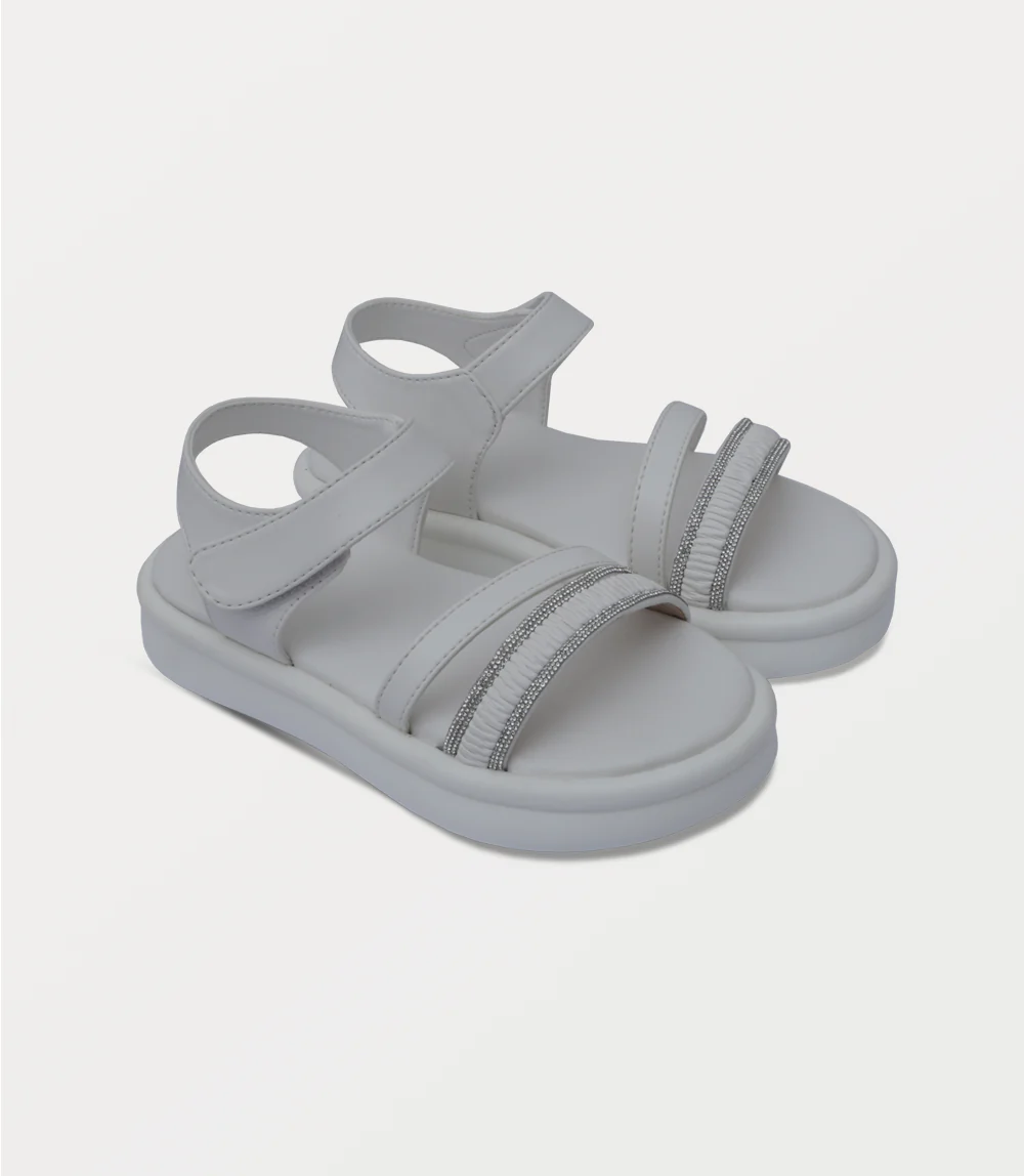 Girl Sandal-WHITE - Image 2