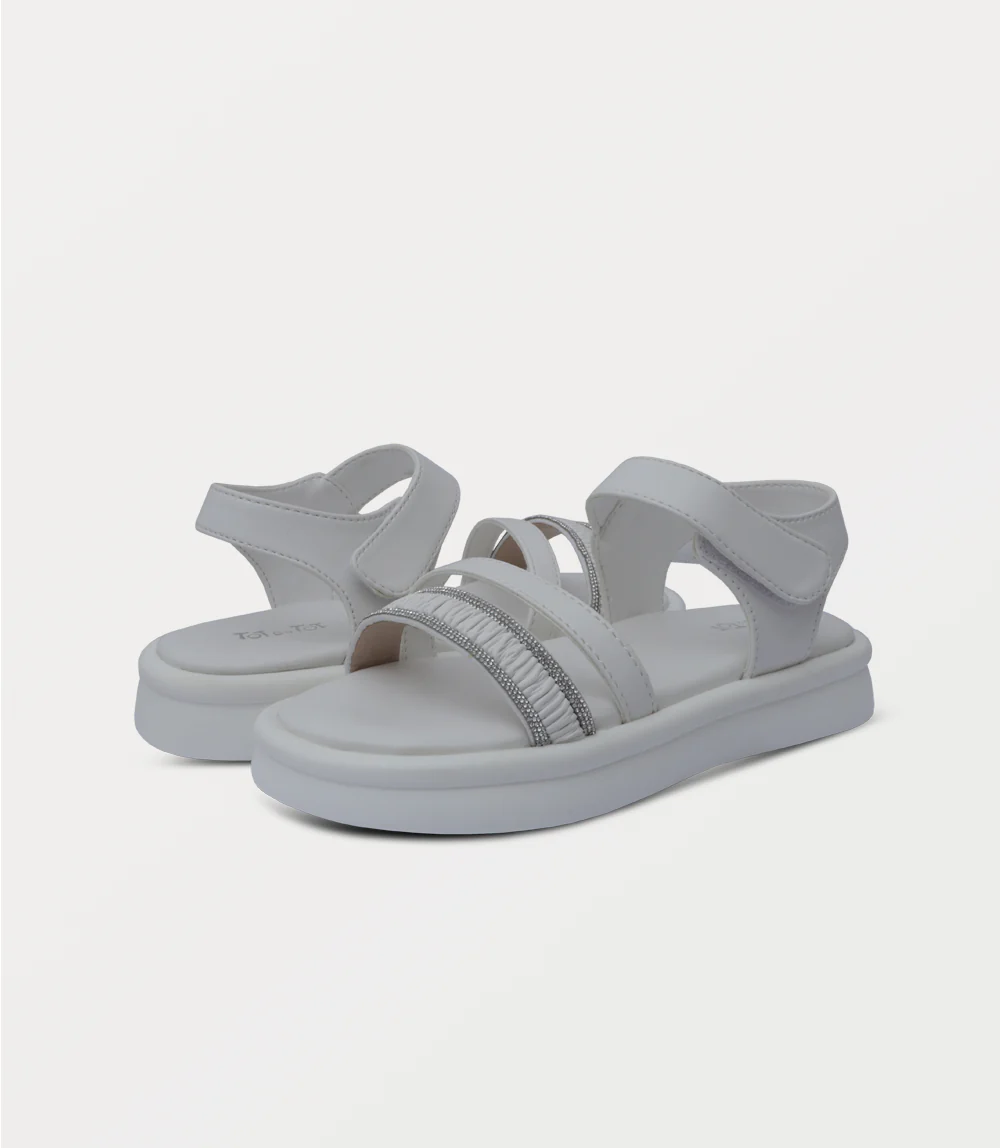 Girl Sandal-WHITE - Image 3