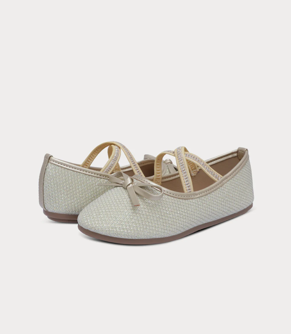 Girl Ballerina-DULL GOLD - Image 3