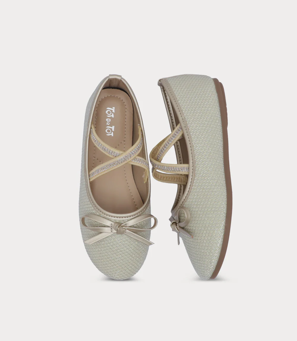 Girl Ballerina-DULL GOLD - Image 4