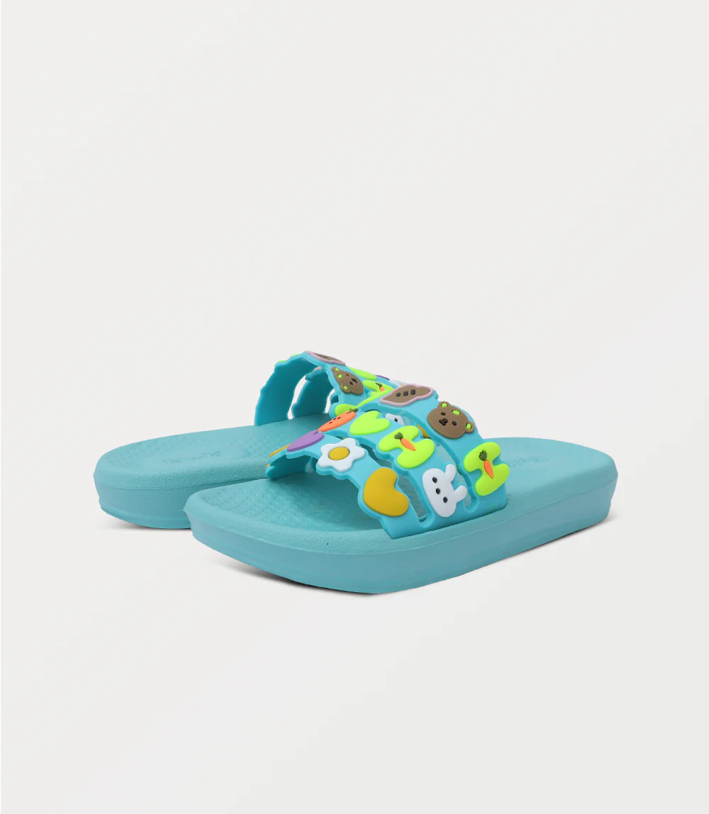 Girl Slipper-TURQUOISE - Image 3