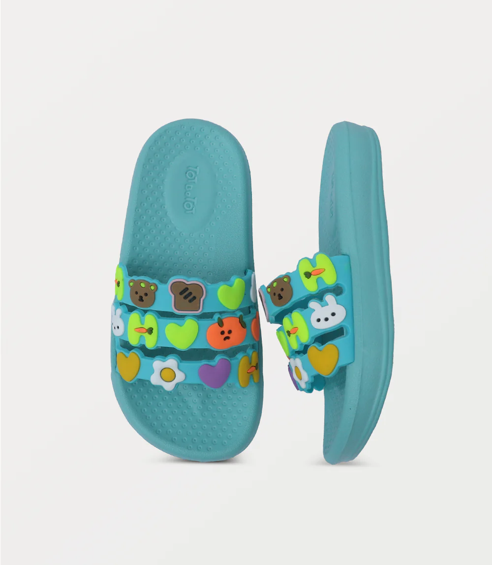 Girl Slipper-TURQUOISE - Image 4