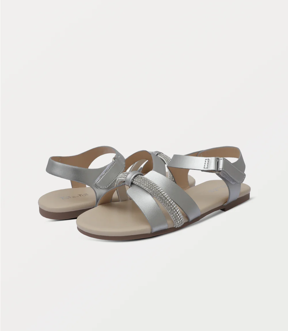 Girl Sandal-SILVER - Image 3