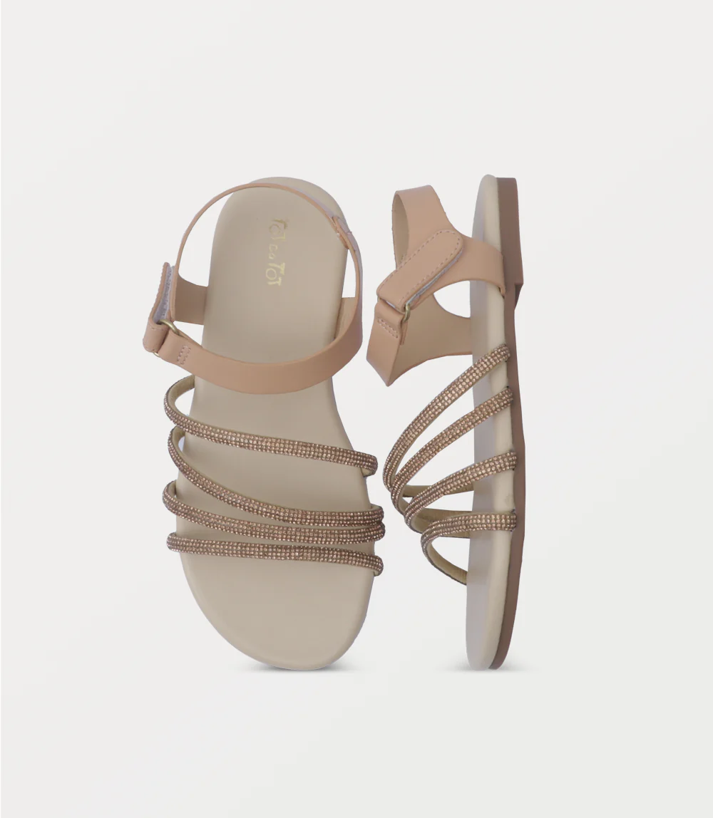 Girl Sandal-GOLDEN - Image 4