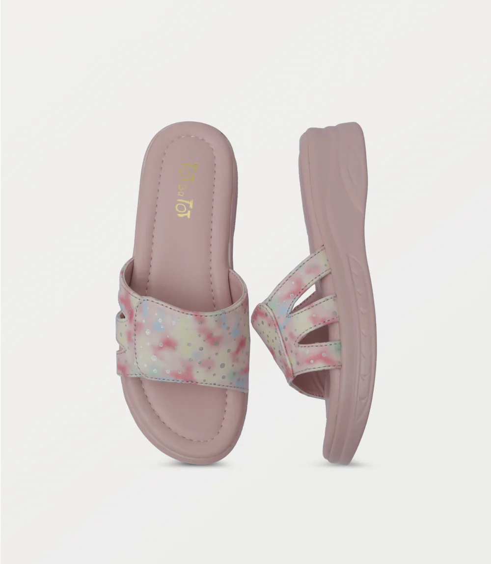 Girl Casual Slipper-PINK - Image 4
