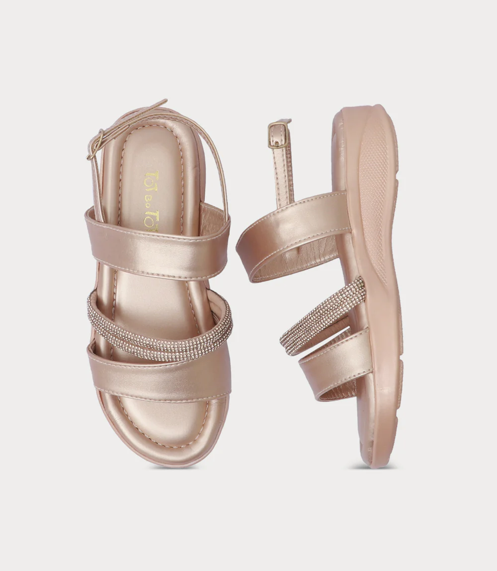 Girl Sandal-GOLDEN - Image 4
