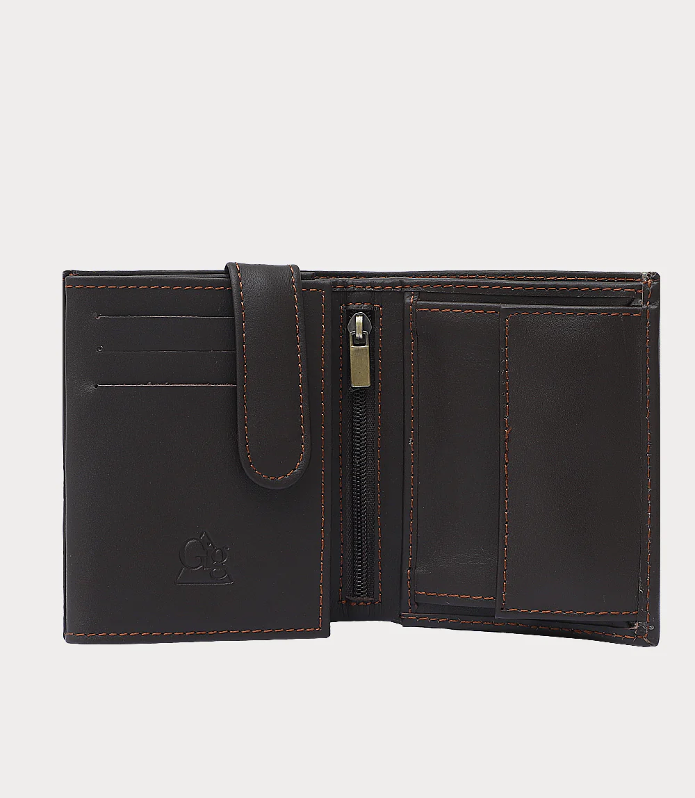 Men Wallet-BROWN - Image 3