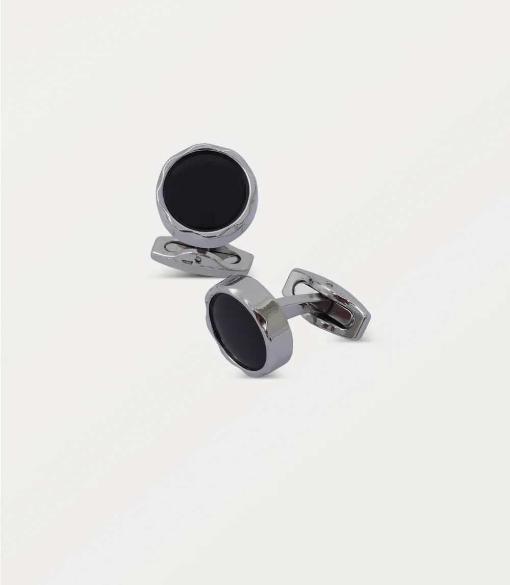 Men Cufflinks-BLACK