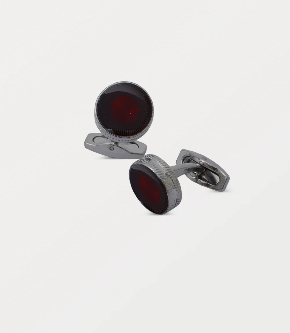 Men Cufflinks-WINE