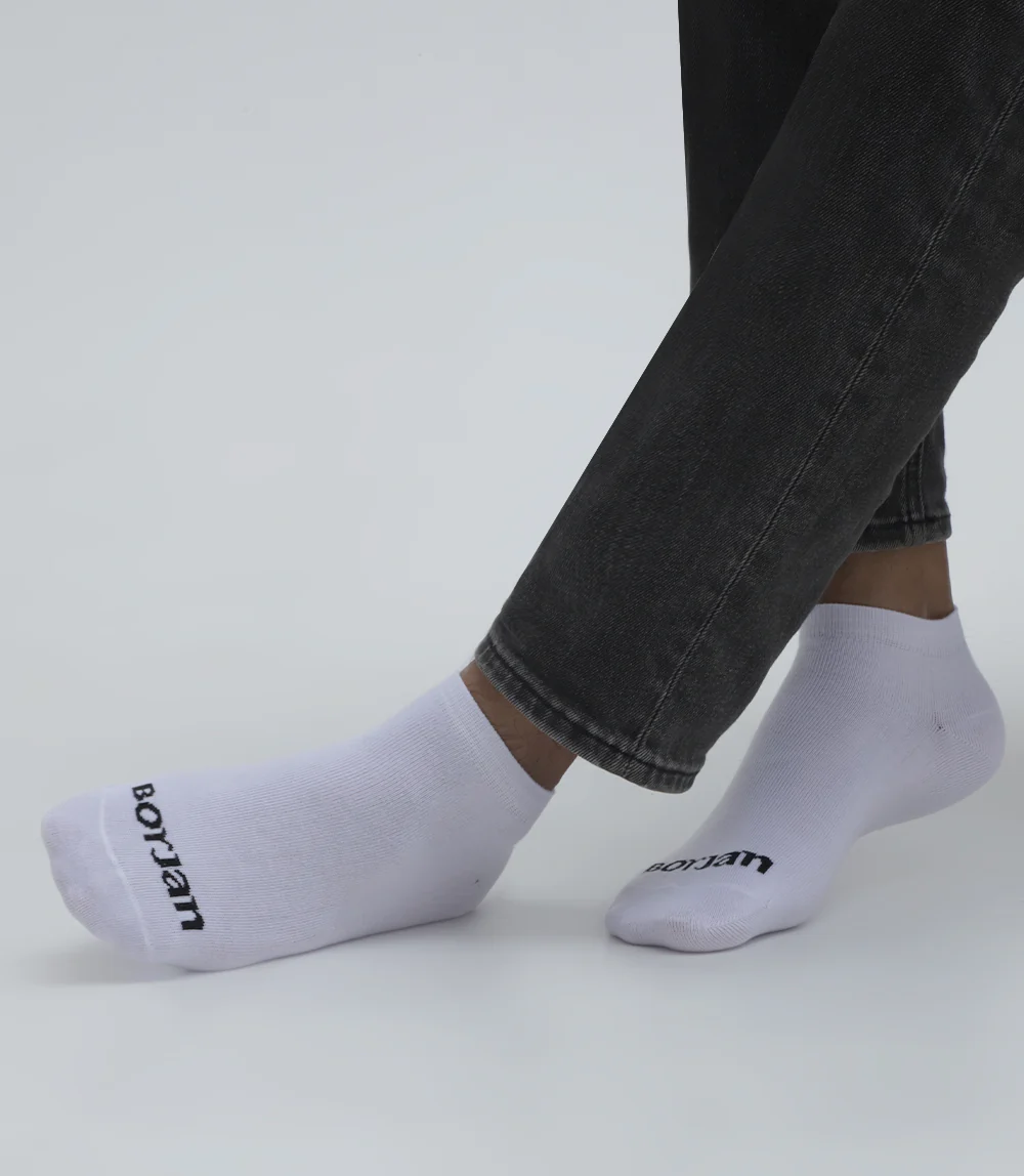 Men Socks-WHITE