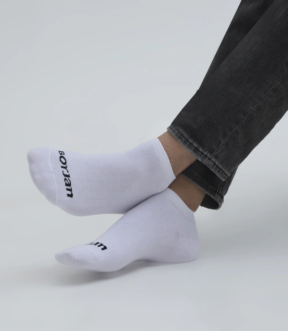 Men Socks-WHITE - Image 2