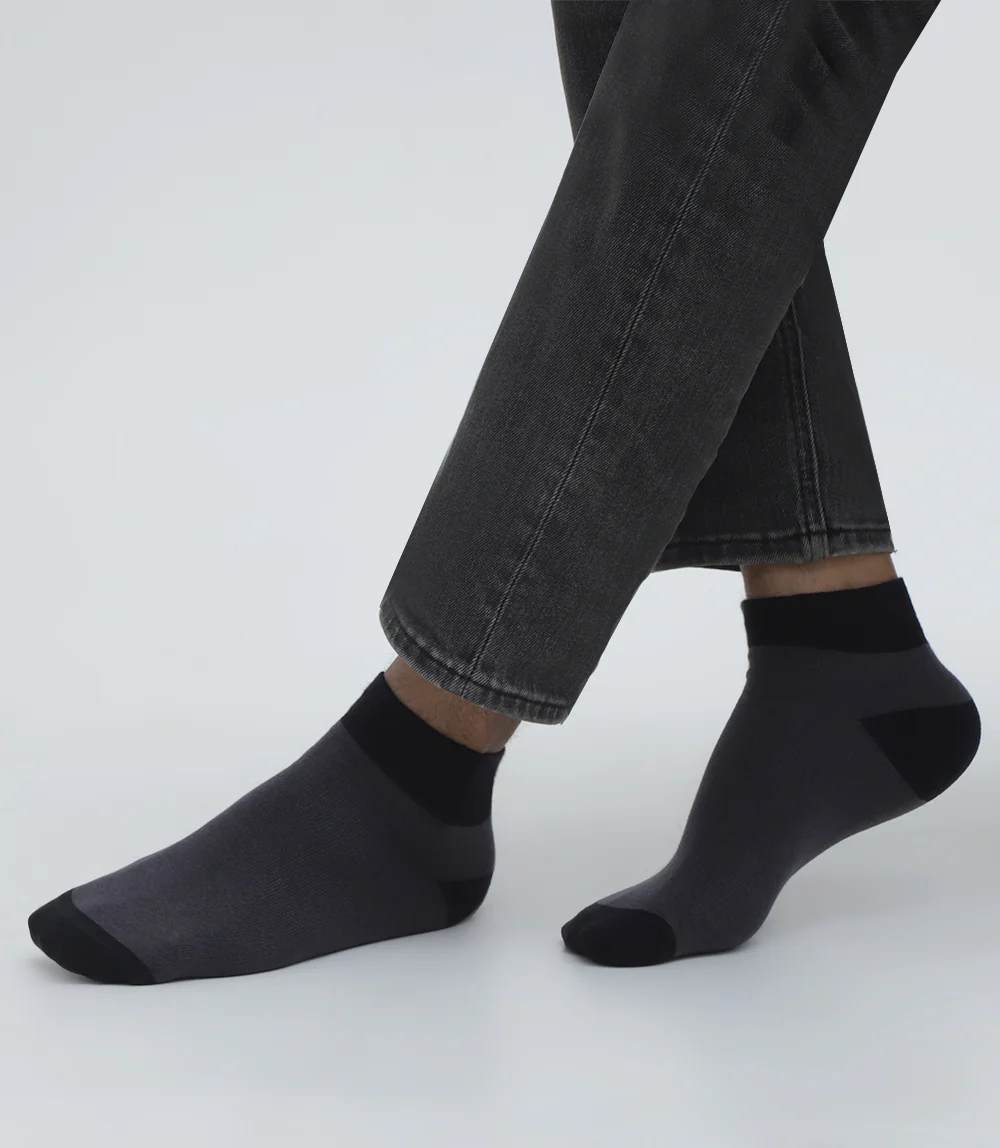 Men Socks-GREY - Image 2