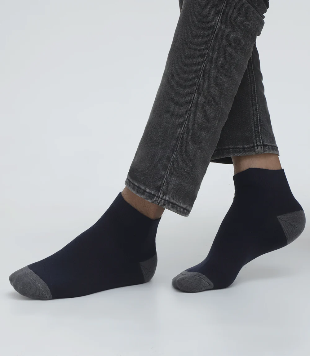 Men Socks-NAVY - Image 2