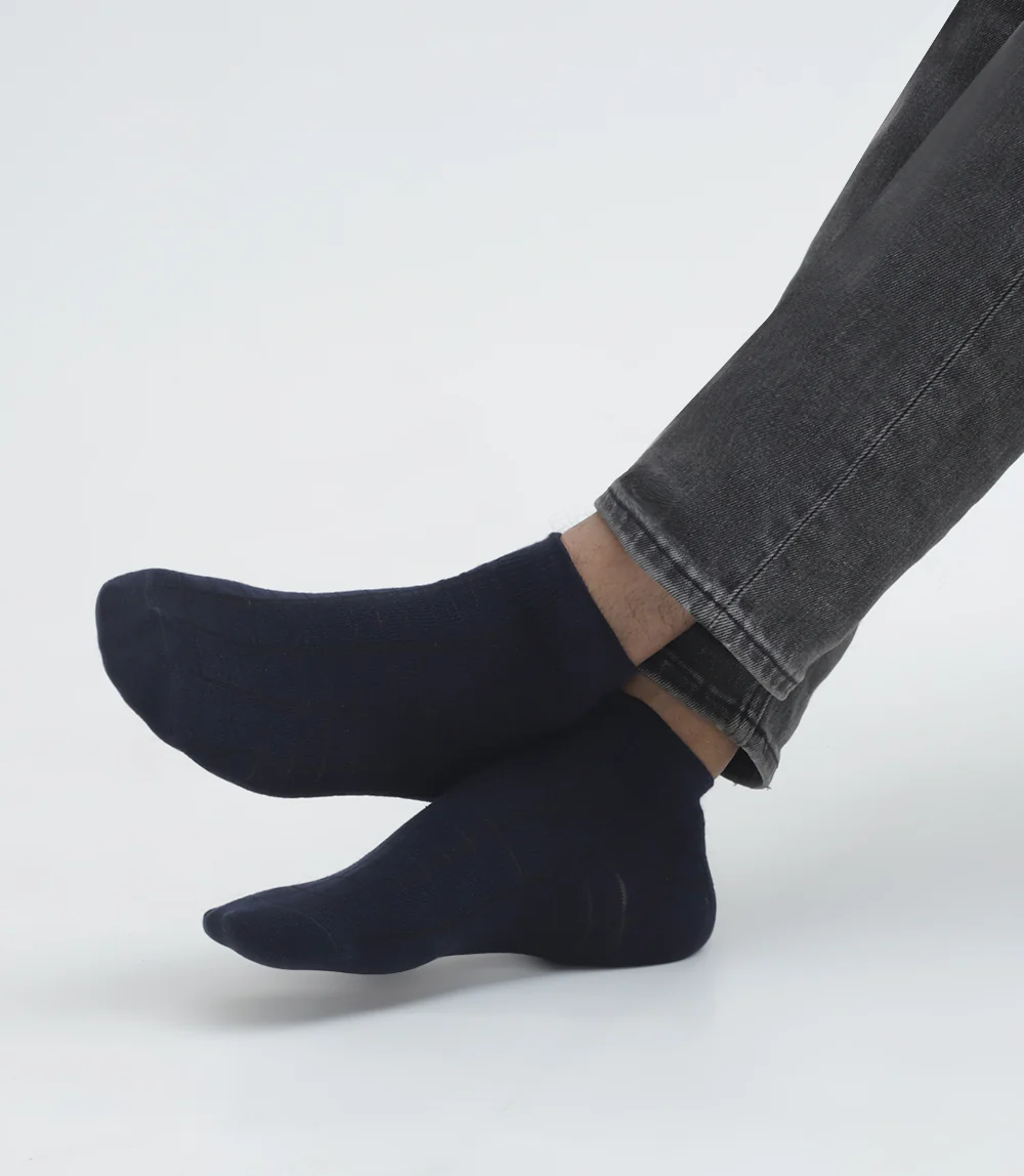 Men Socks-NAVY - Image 2