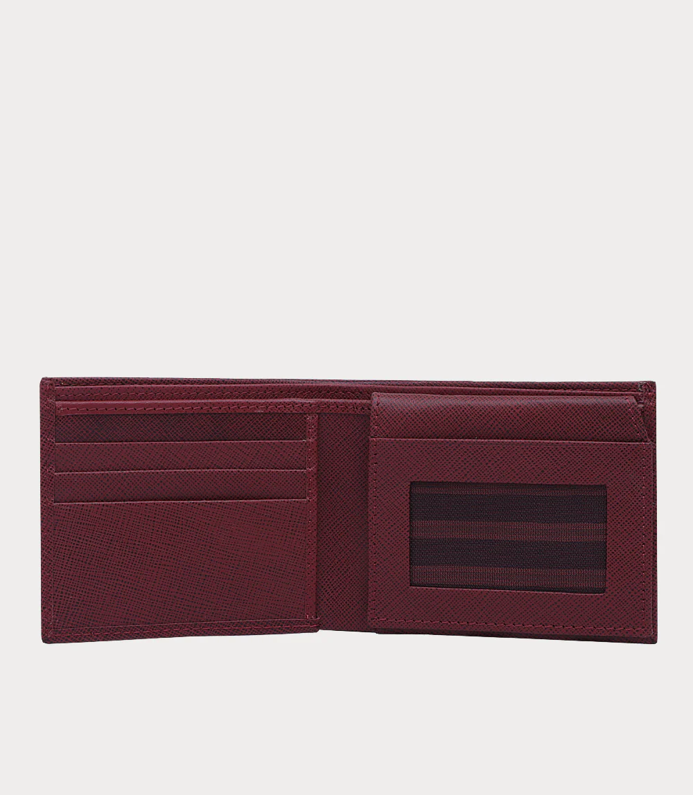Men Wallet-BURGANDY - Image 3
