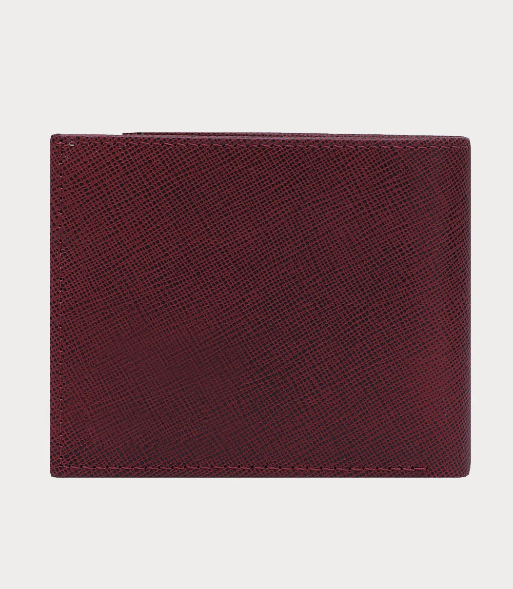 Men Wallet-BURGANDY - Image 4