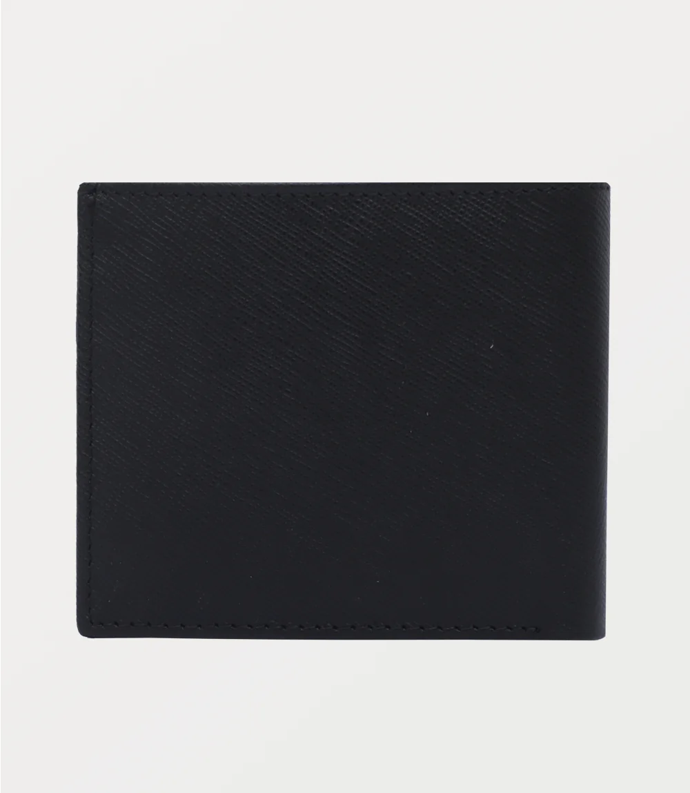 Men Wallet-BLK/BROWN - Image 4