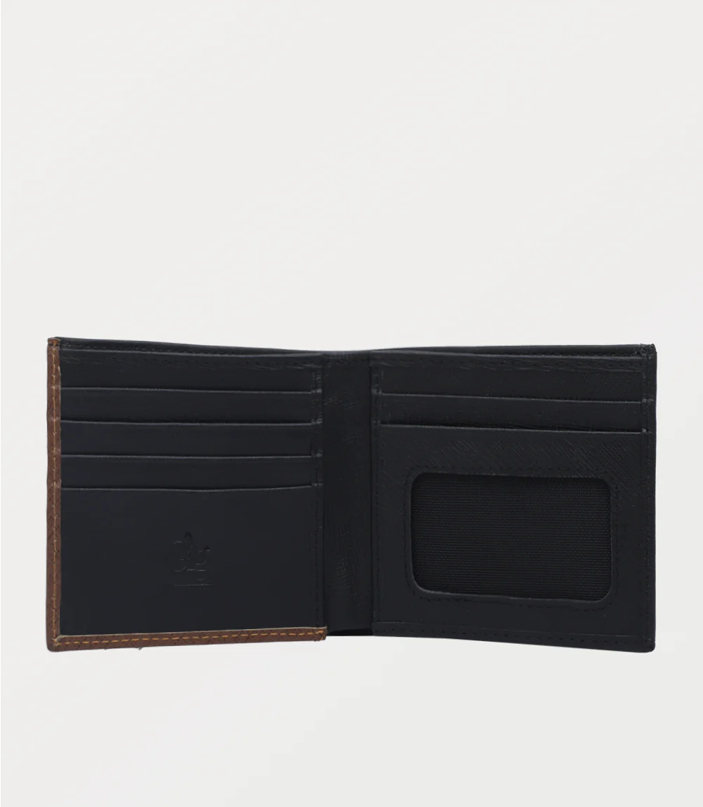 Men Wallet-BLK/TAN - Image 3