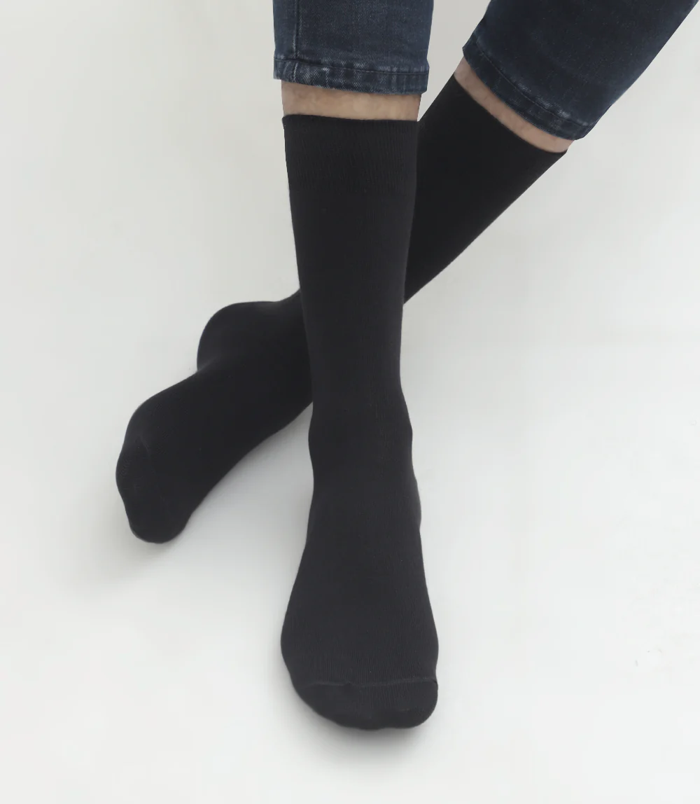 Men Socks-BLACK - Image 2