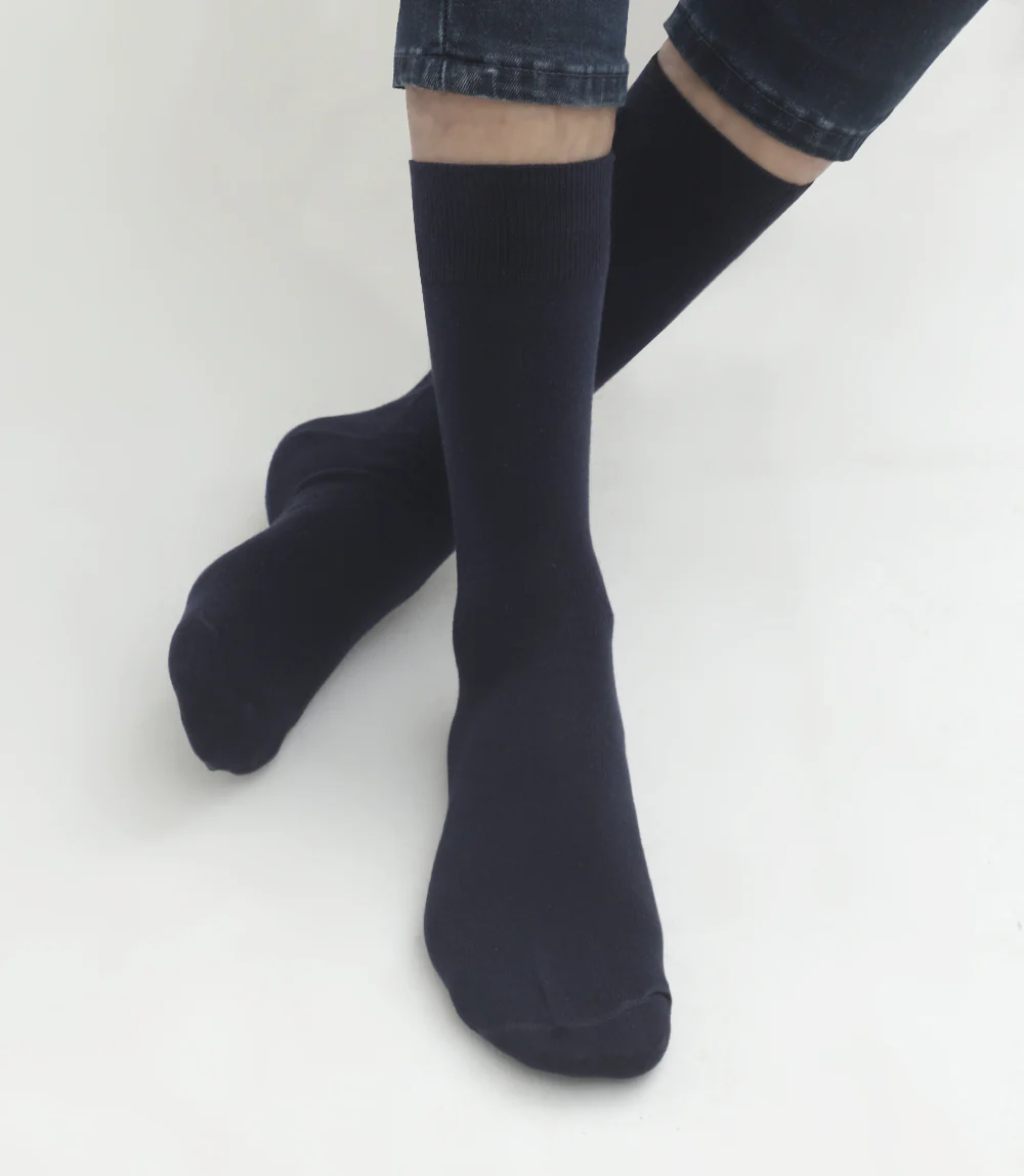 Men Socks-NAVY - Image 2